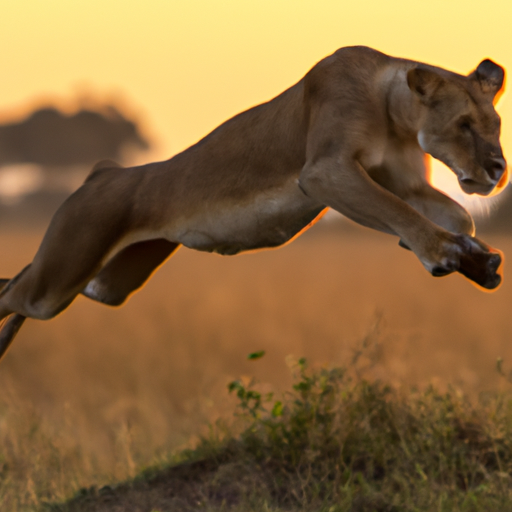 How Do African Lionesses Hunt?