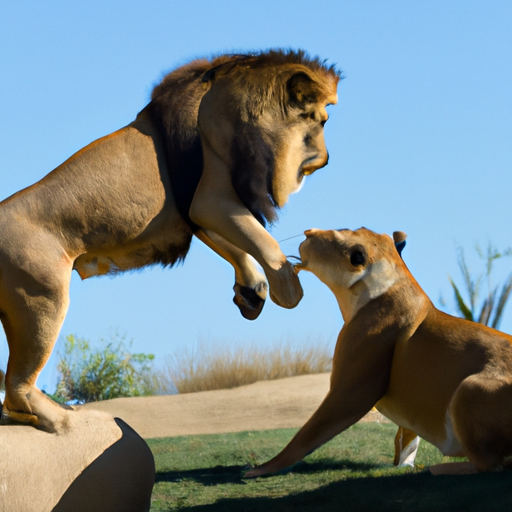 How Do African Lions Choose Their Mates?