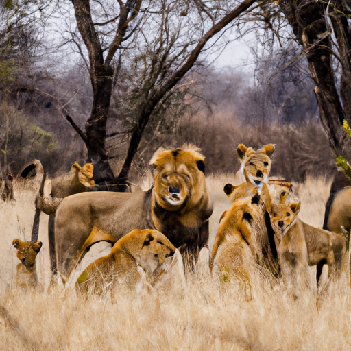 What Is The Social Structure Of African Lion Prides?
