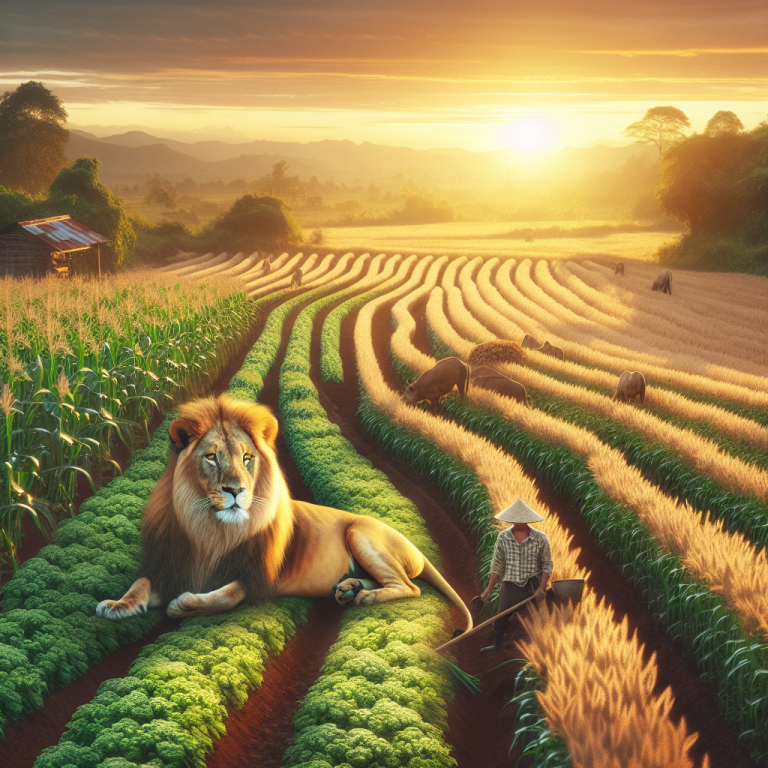 Lion-Friendly Farming: Sustainable Agriculture And Community Engagement