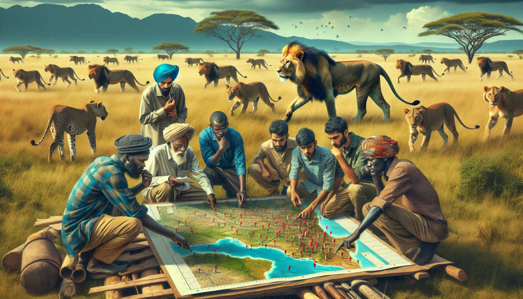 Community Mapping: Empowering Locals To Conserve Lion Habitats