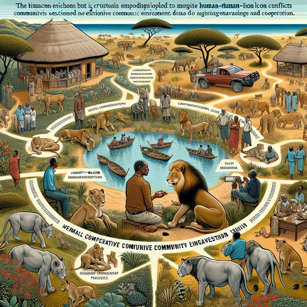 From Conflict To Coexistence: Resolving Human-Lion Issues Through Engagement