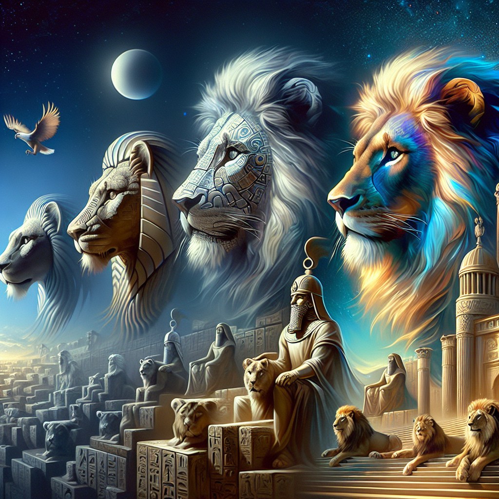 Lion Art And Symbolism: A Rich Cultural Heritage