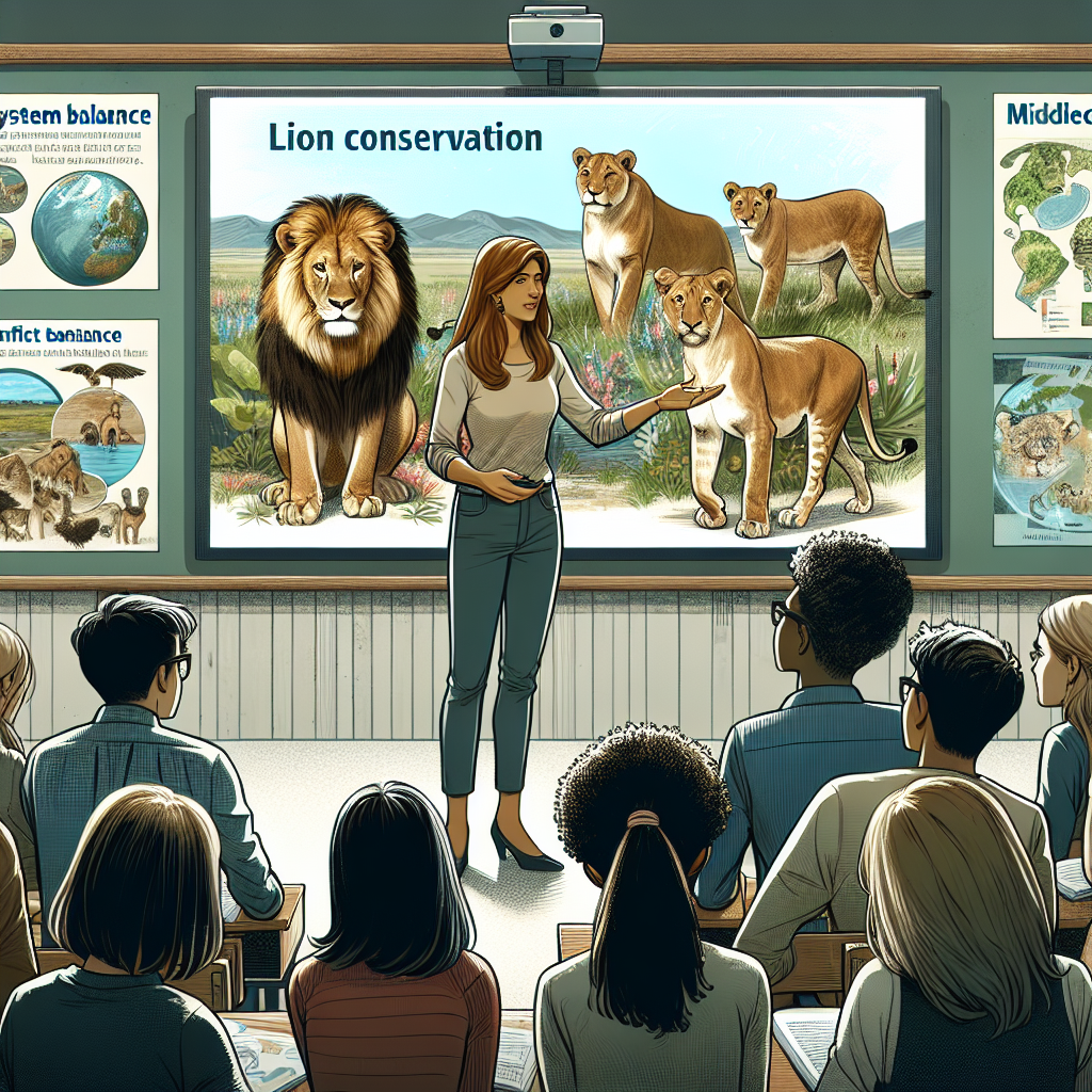 The Role Of Education In Lion Conservation