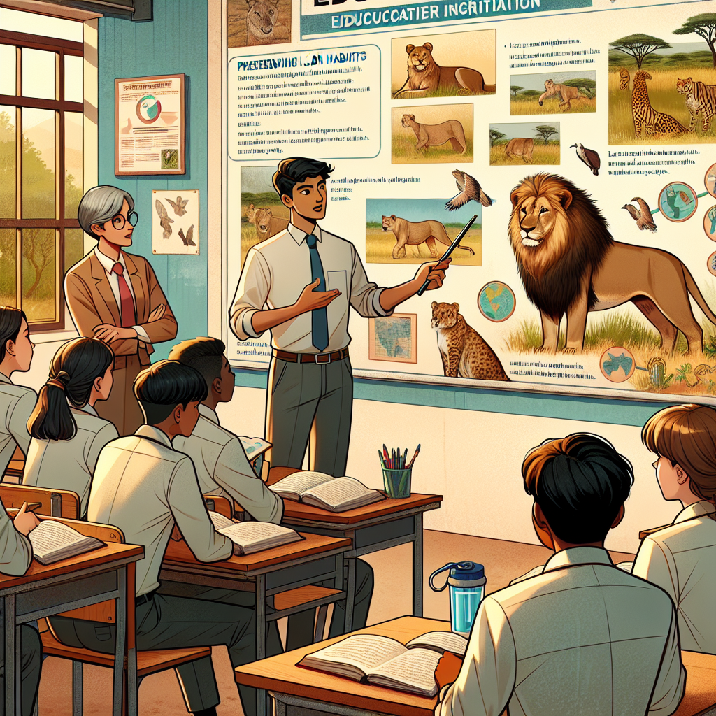 The Role Of Education In Lion Conservation