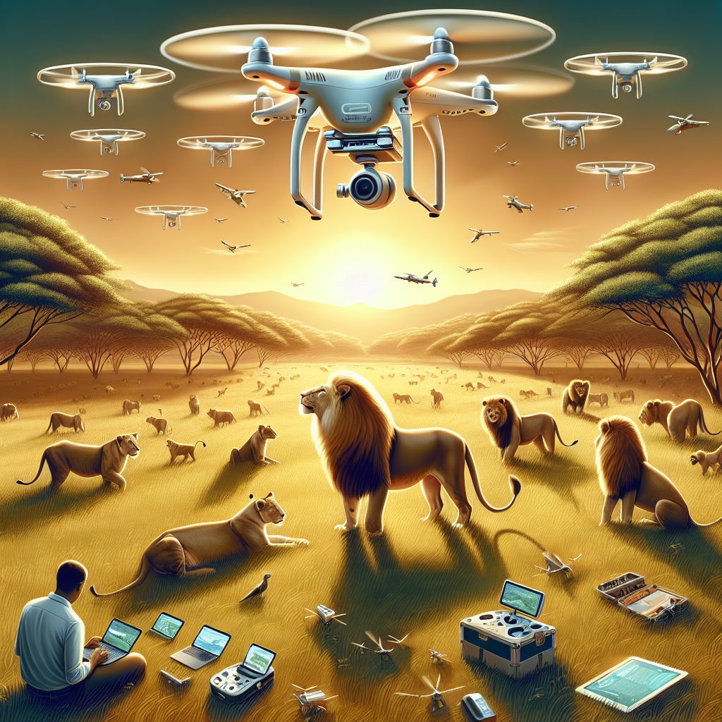 The Use Of Drones In Lion Conservation