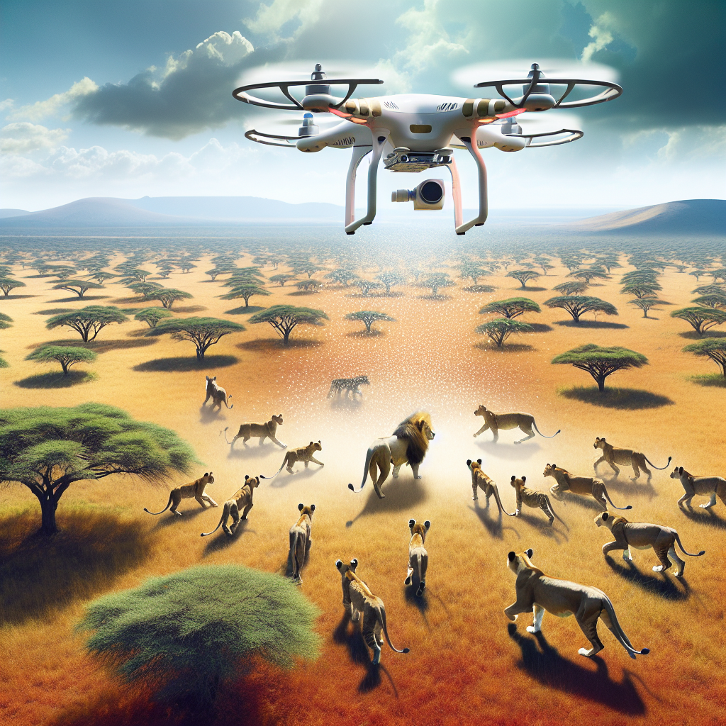 The Use Of Drones In Lion Conservation