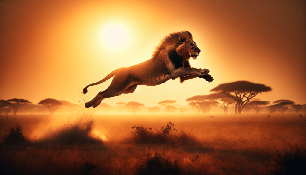 Can Lions Jump Really High?