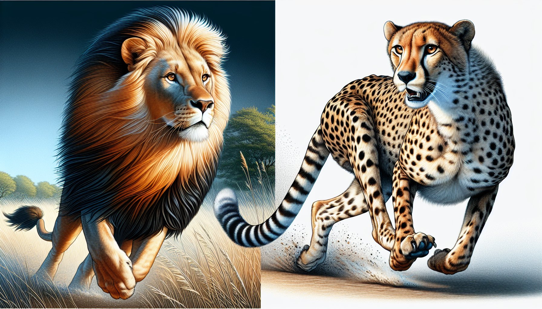 What’s The Difference Between A Lion And A Cheetah?