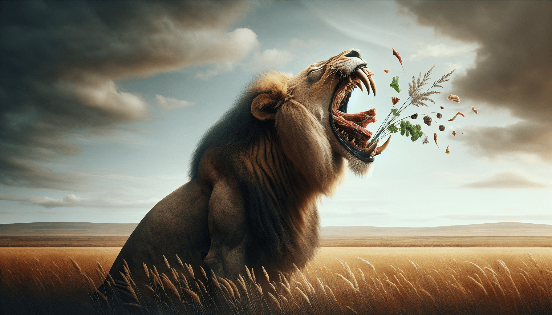 Why Don't Lions Eat Grass? - African Lions